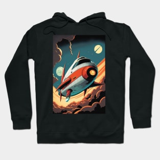 Retro Rocket! Hoodie